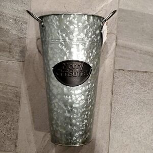 14" TALL MERRY CHRISTMAS PALL  - NWT